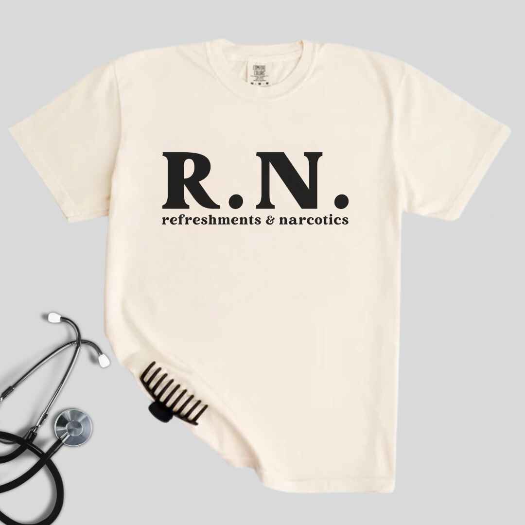 Refreshments & Narcotic Funny T-shirt