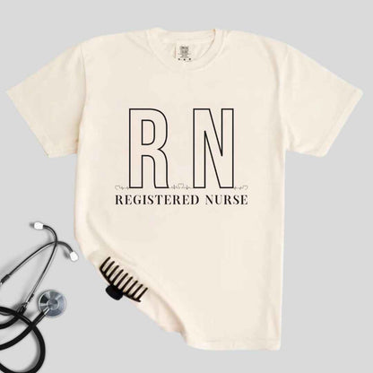 Registered Nurse RN EKG Minimalist T-shirt