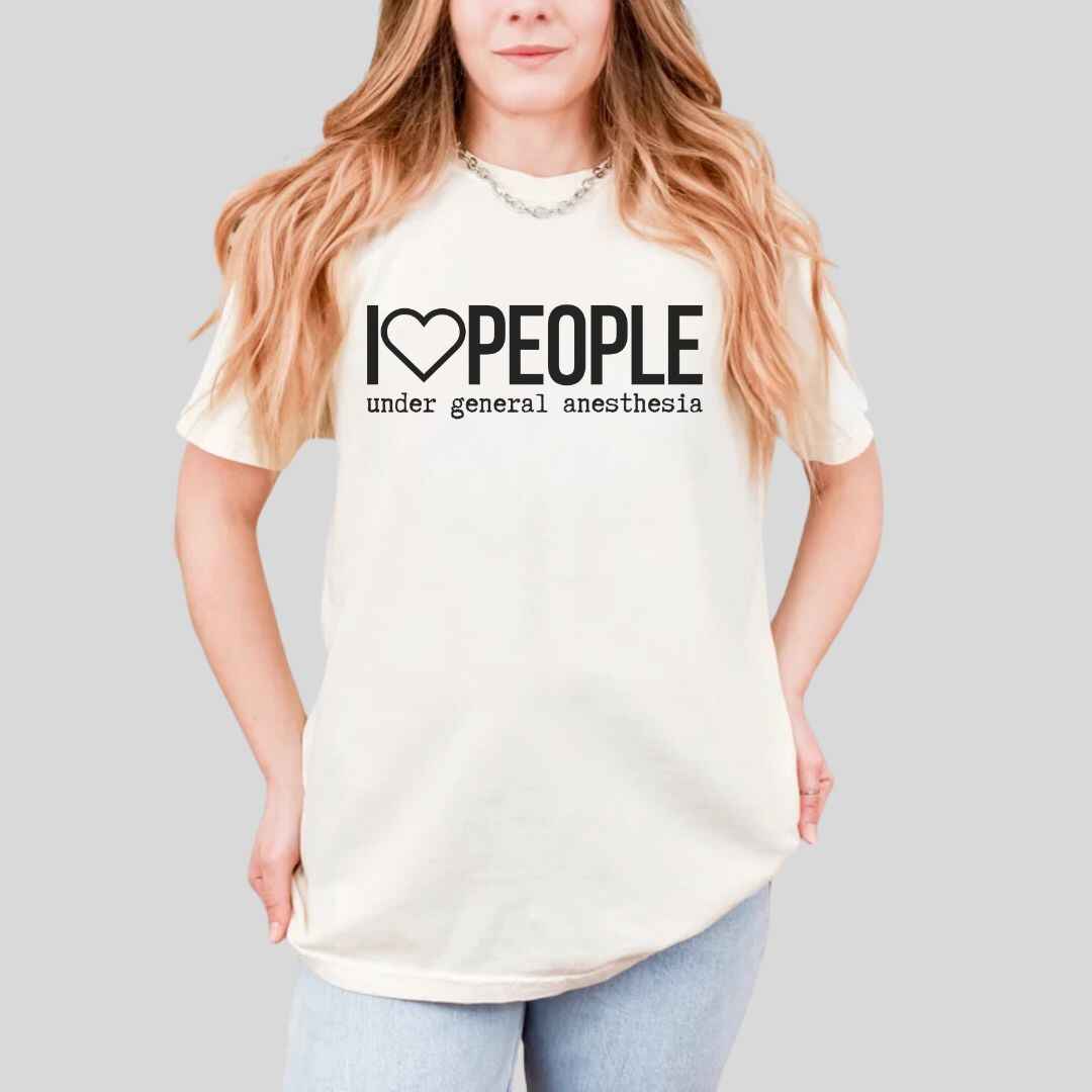 I Love People Funny T-shirt