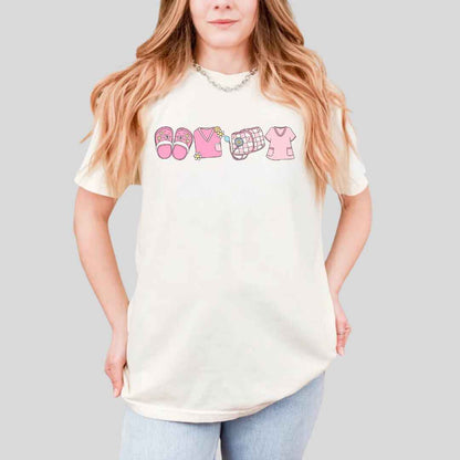 Nurse Minimalist Coquette T-shirt