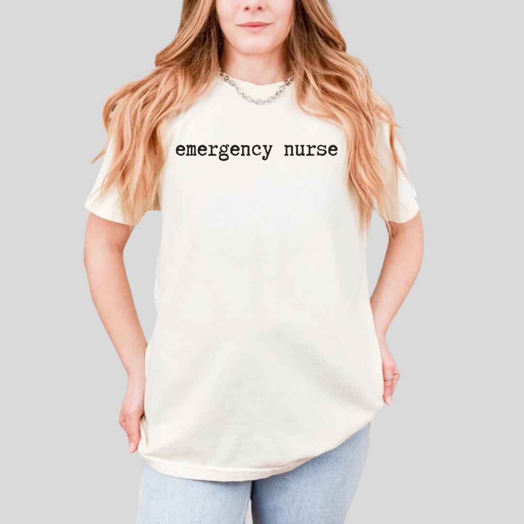 Emergency Nurse Minimalist T-shirt