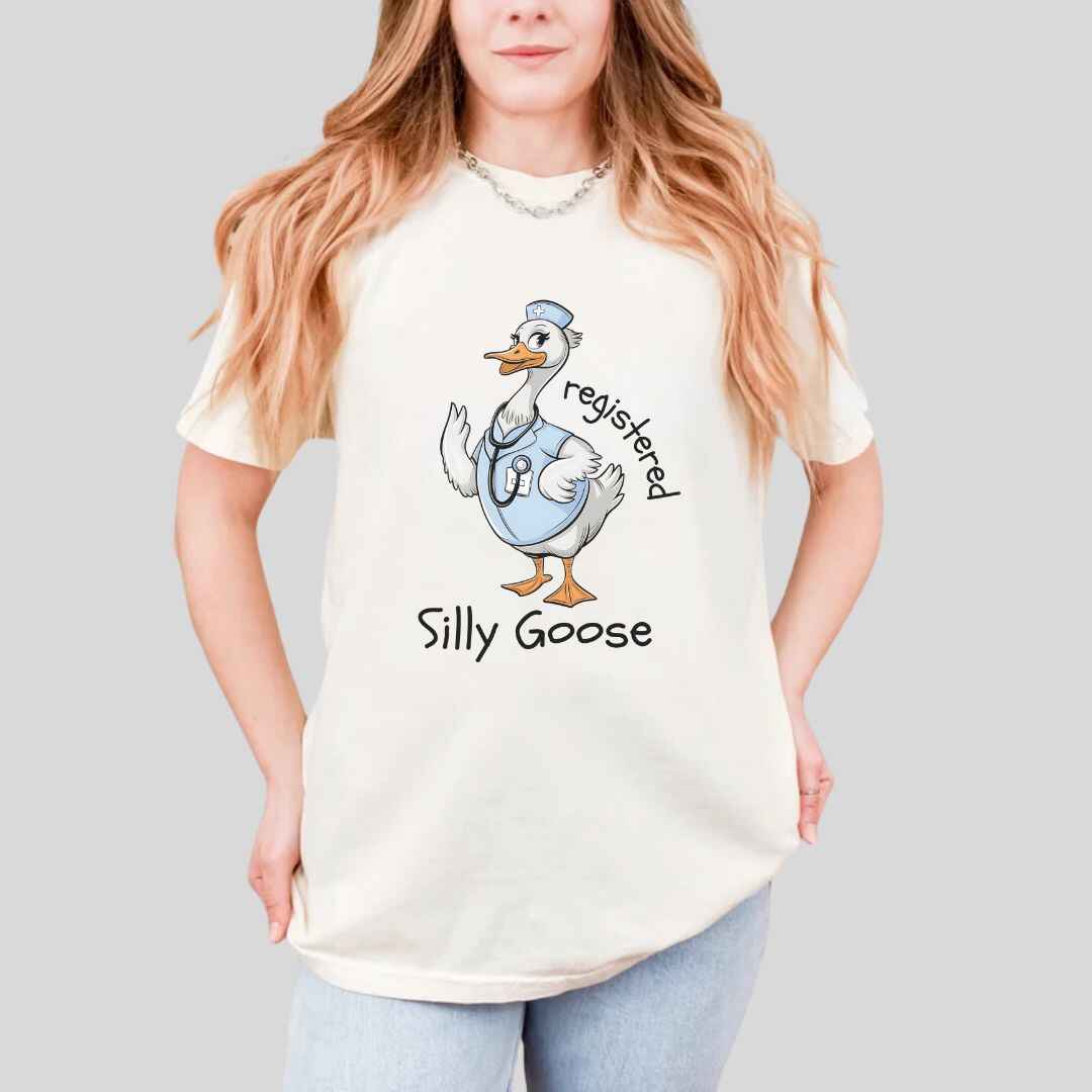 Registered Silly Goose Funny T-shirt