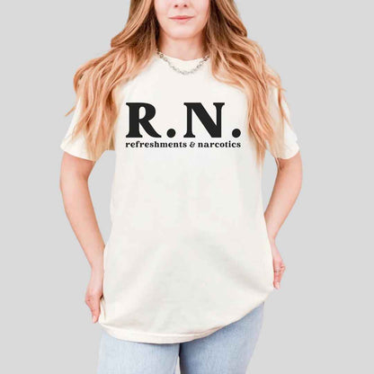 Refreshments & Narcotic Funny T-shirt