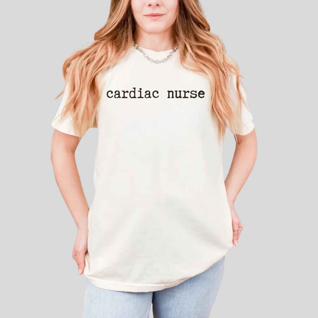 Cardiac Nurse Minimalist T-shirt