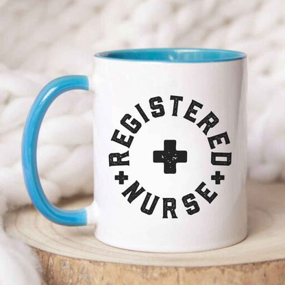 Rustic Registered Nurse Mug