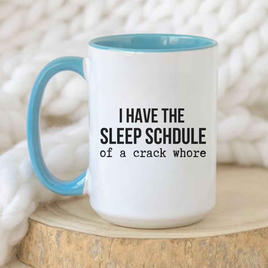 Sleep Schedule Funny Mug