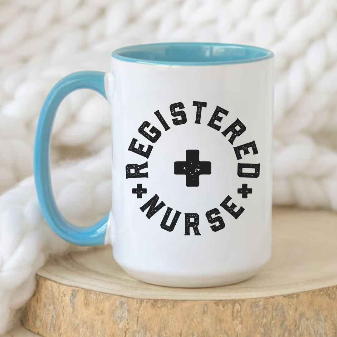 Rustic Registered Nurse Mug