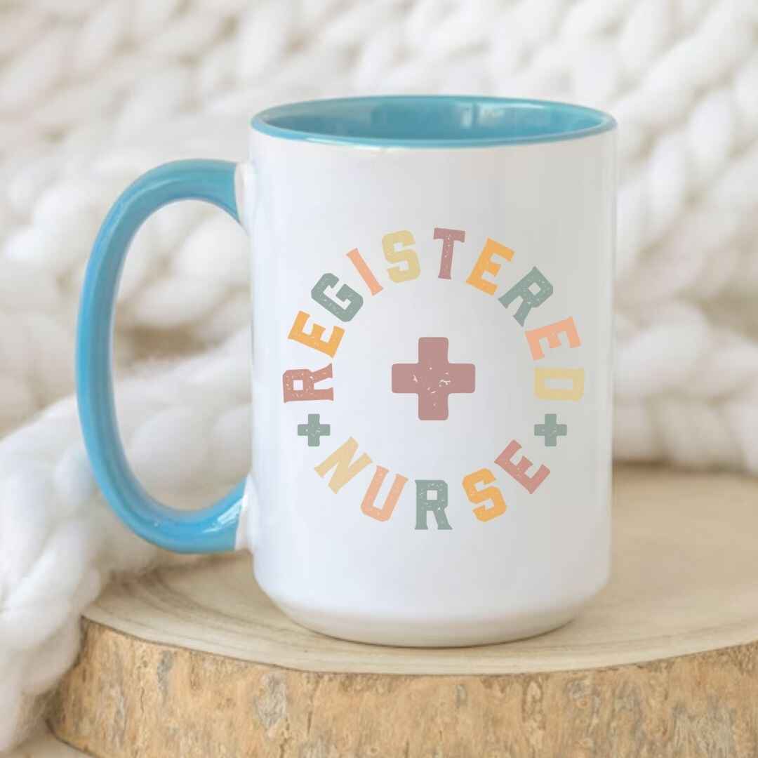 Distressed Registered Nurse Mug