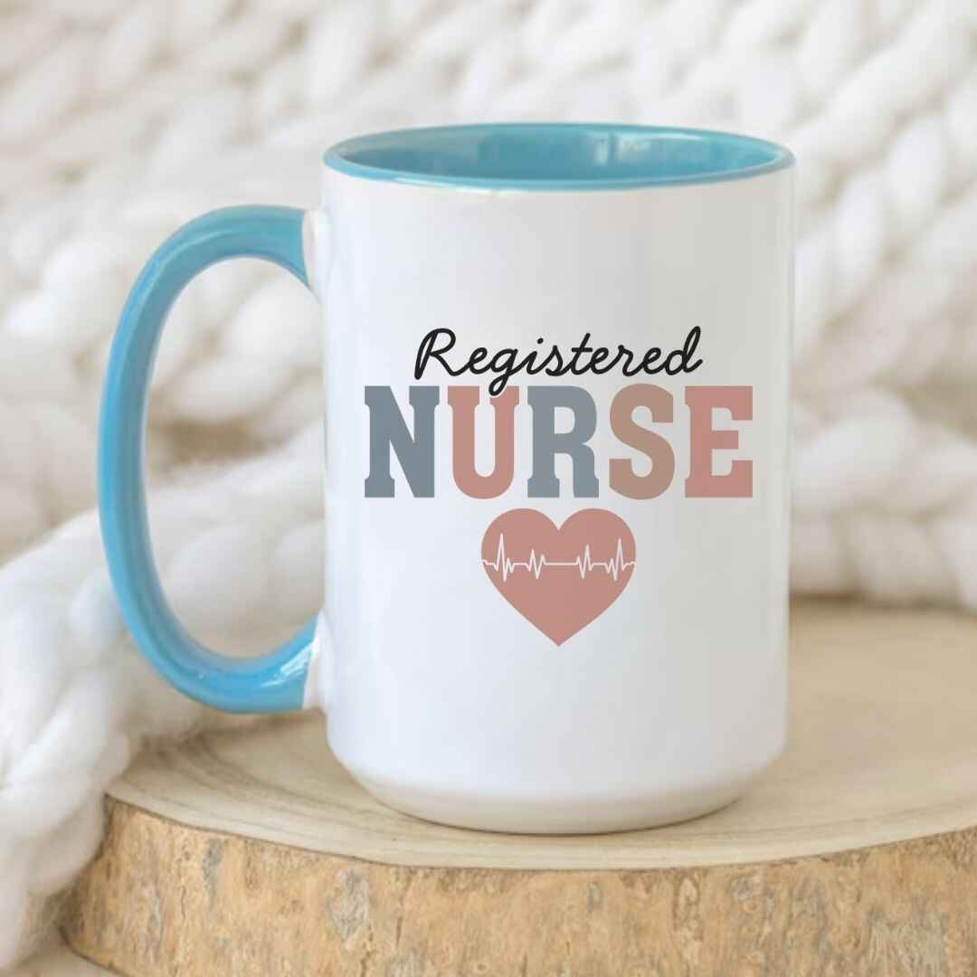 Registered Nurse _EKG Heart_ Mug