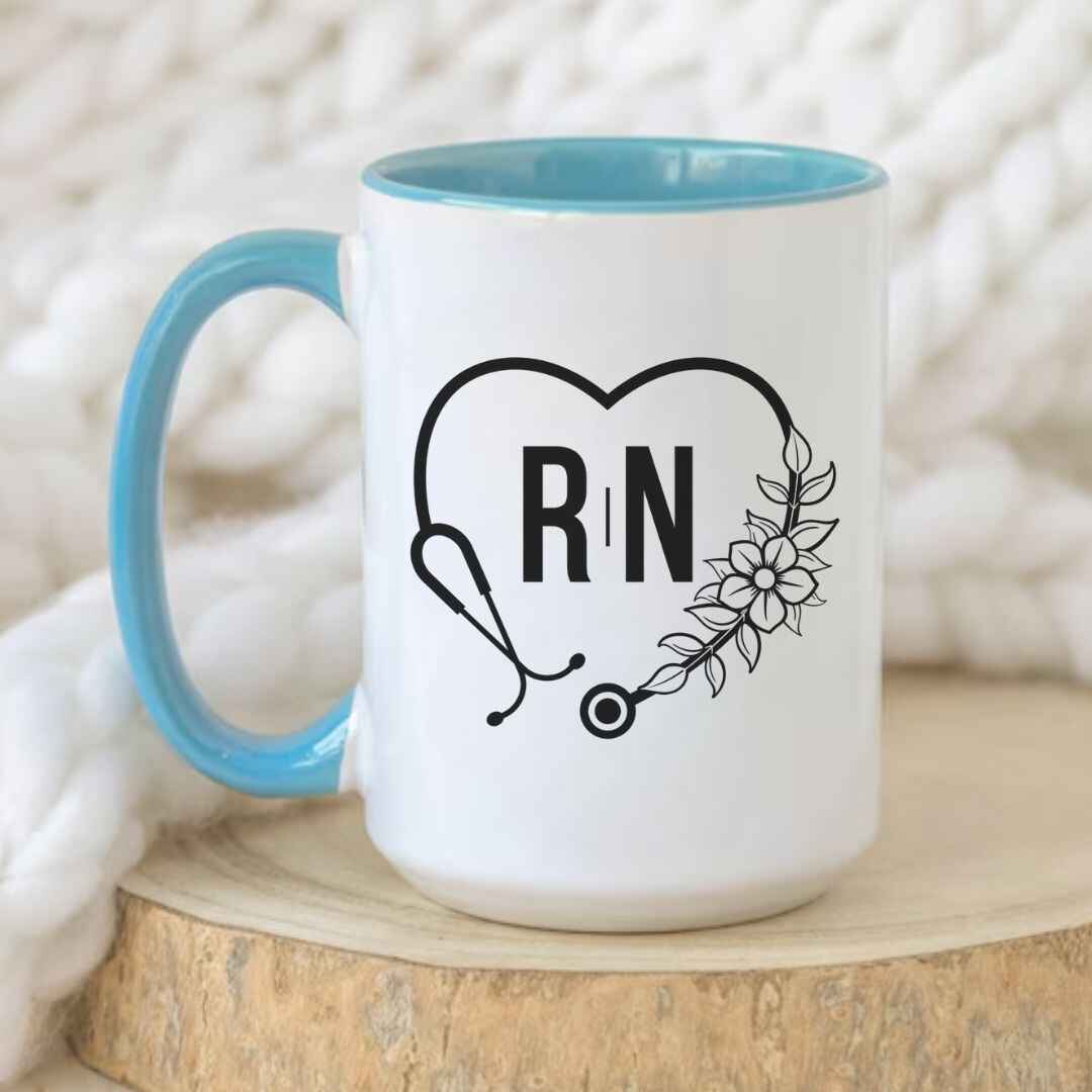 Registered Nurse _Heart Stethoscope_ Mug