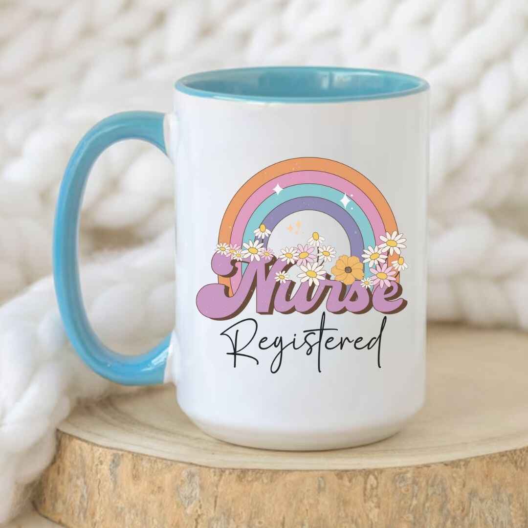 Retro Registered Nurse Mug