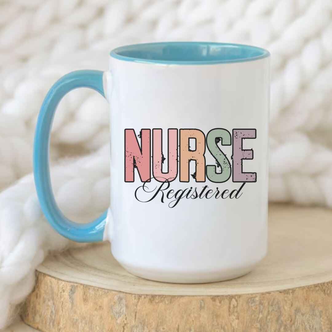 Registered Nurse Nutrition Facts Mug