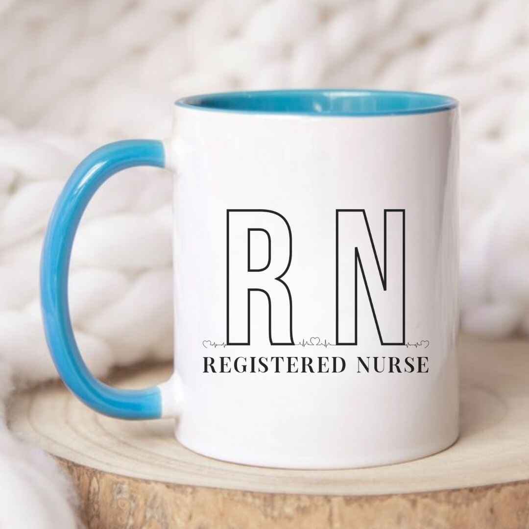 Registered Nurse RN EKG Mug