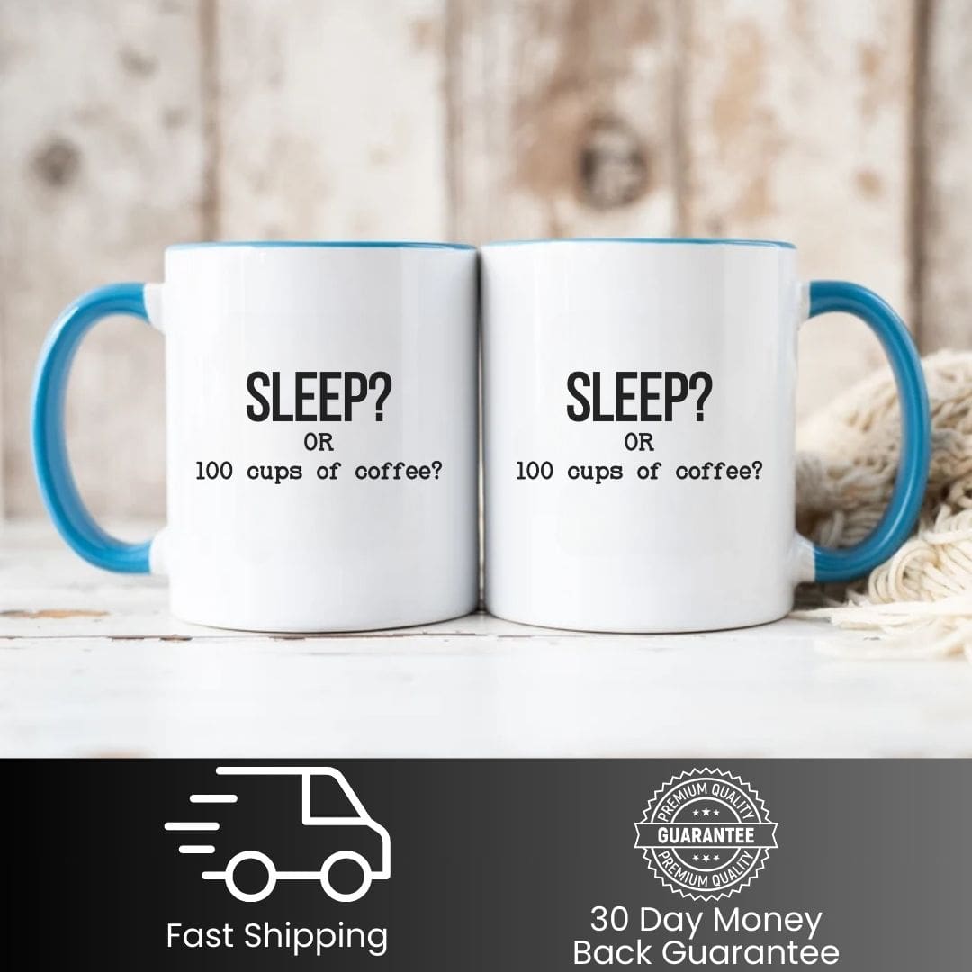 100 Cups of Coffee Funny Nurse Mug