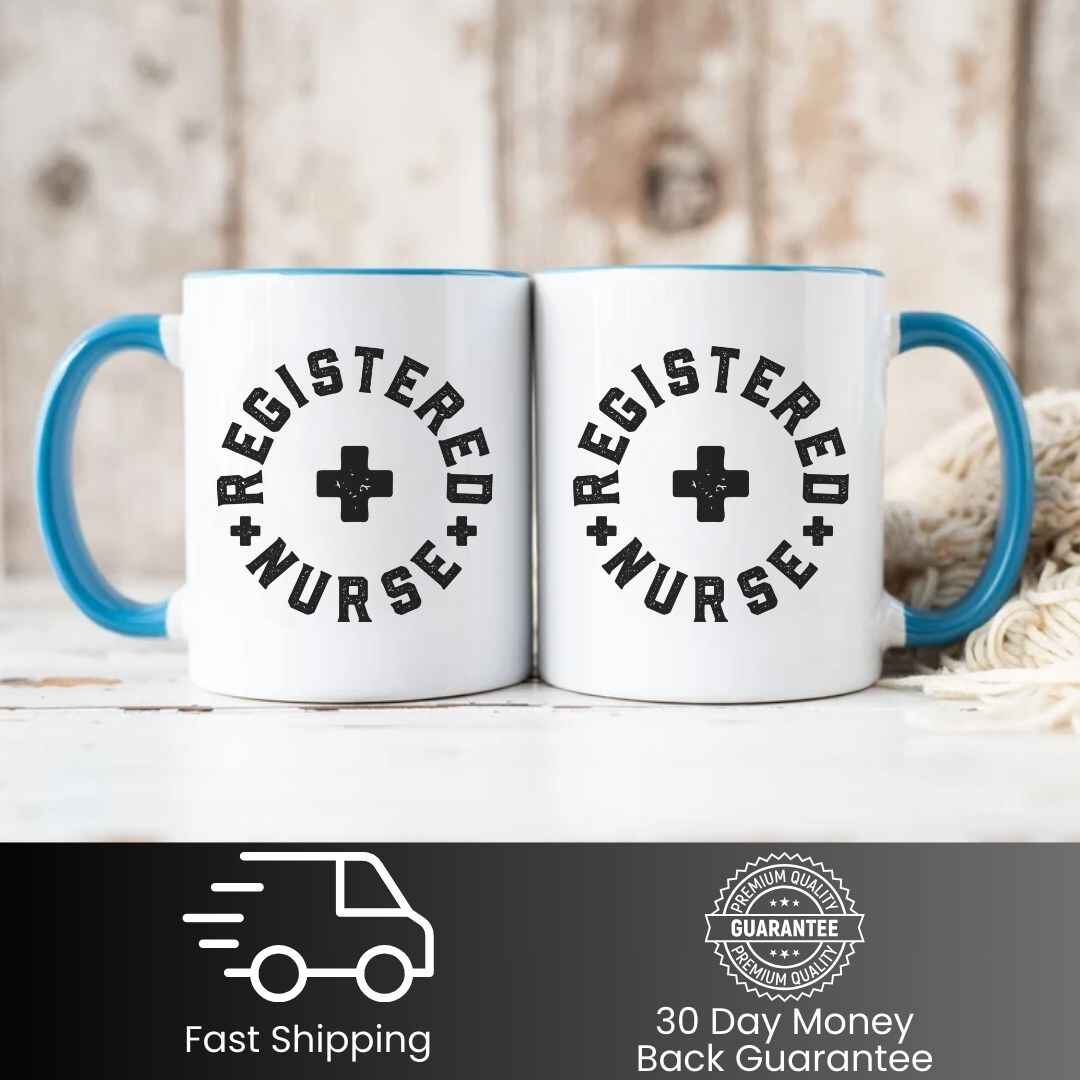 Rustic Registered Nurse Mug