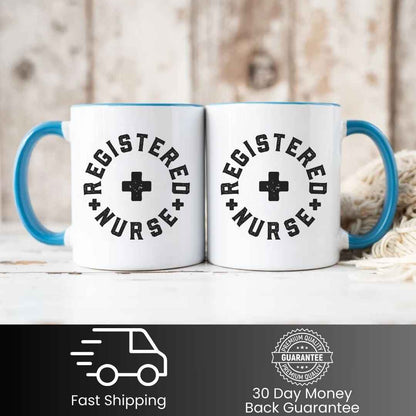 Rustic Registered Nurse Mug