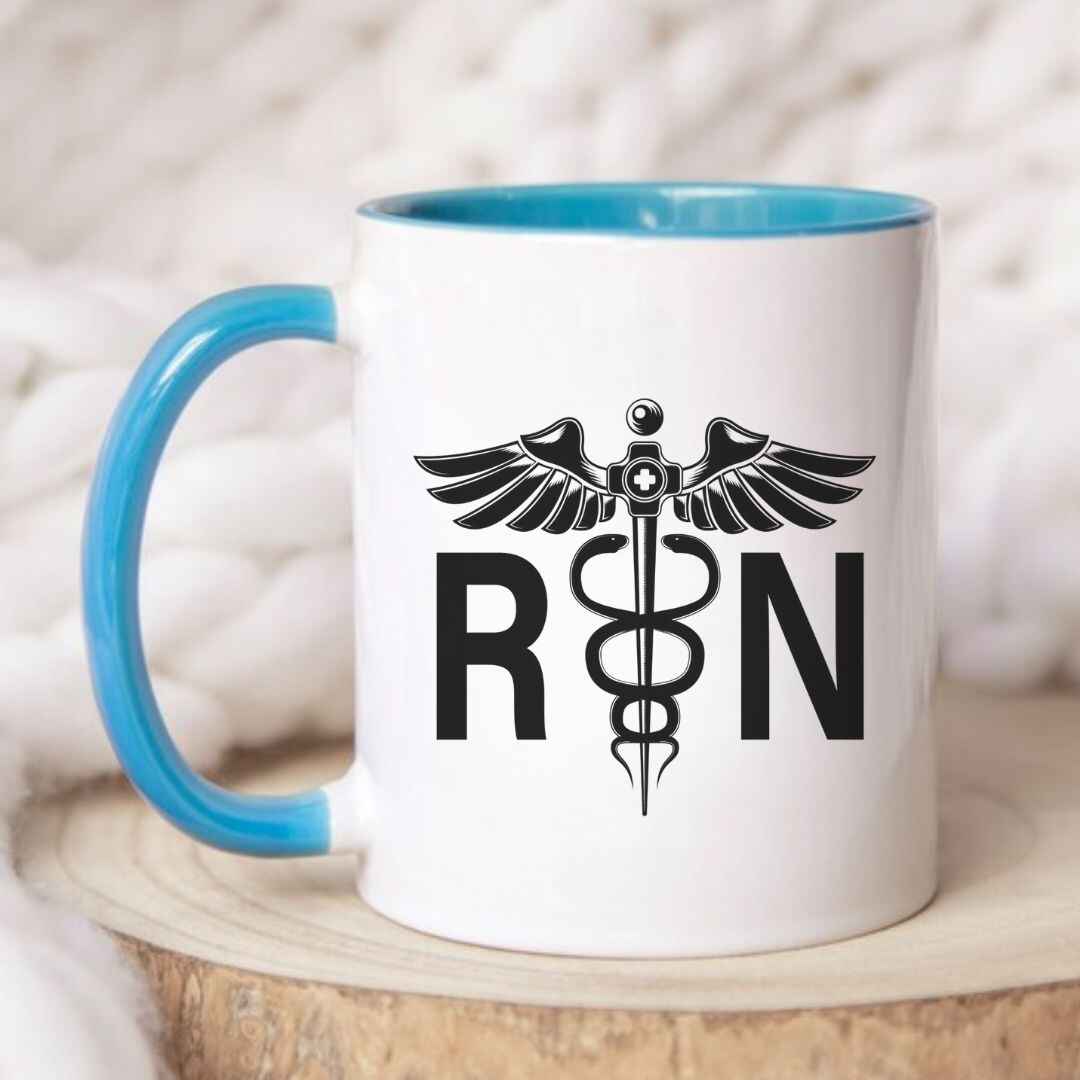 Registered Nurse _Medical Caduceus Symbol_ Mug