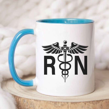 Registered Nurse _Medical Caduceus Symbol_ Mug