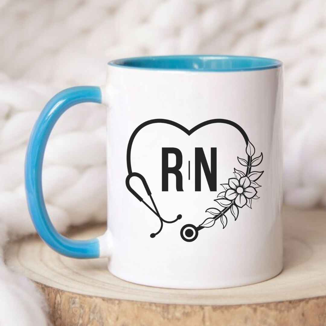 Registered Nurse _Heart Stethoscope_ Mug