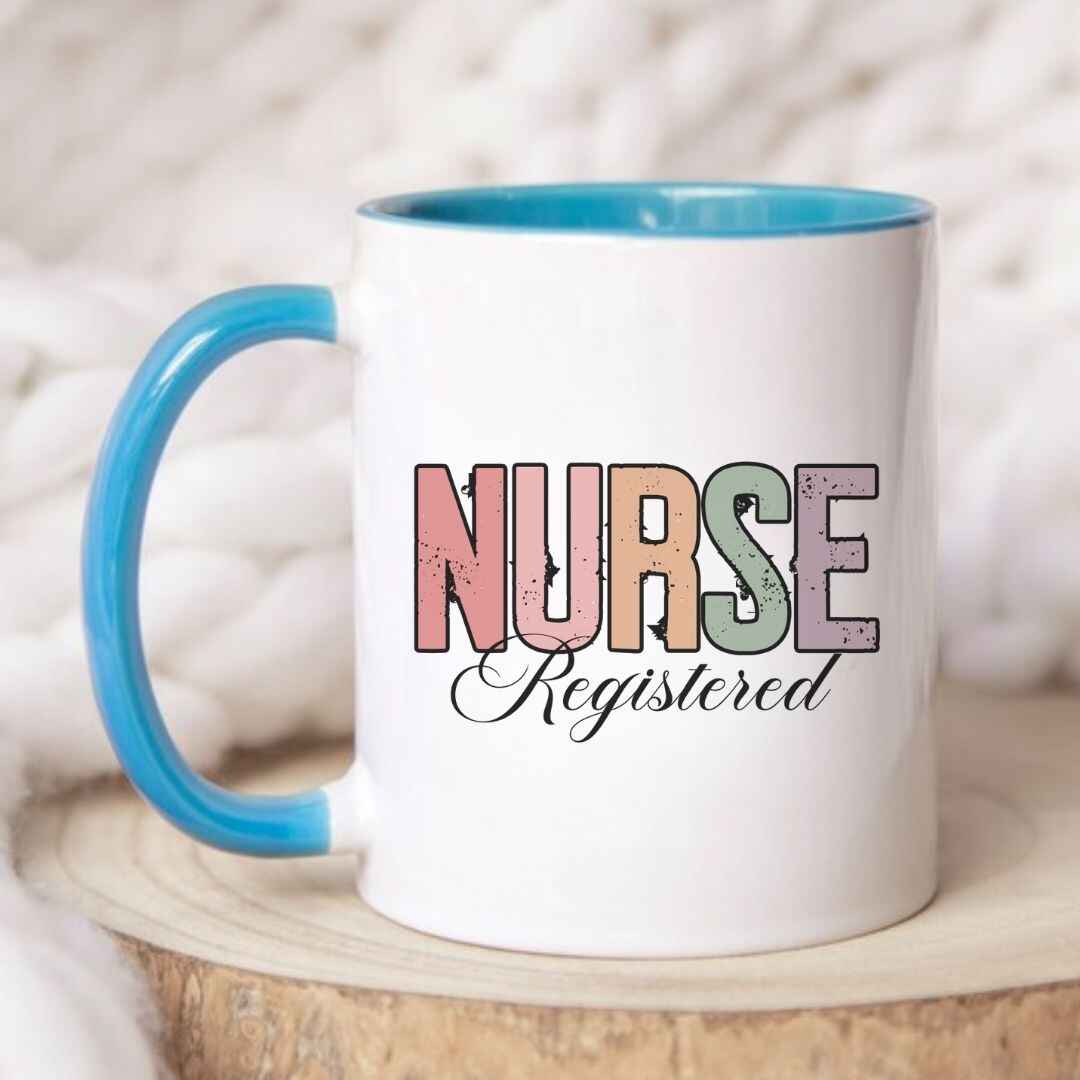 Registered Nurse Nutrition Facts Mug