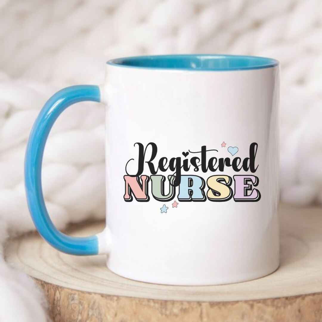 Registered Nurse Colorful Mug