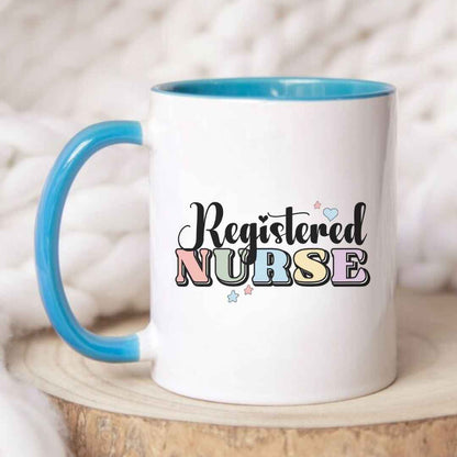 Registered Nurse Colorful Mug