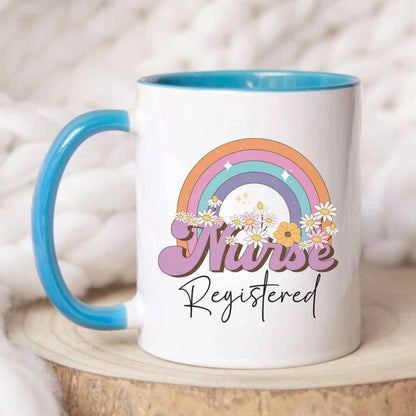 Retro Registered Nurse Mug