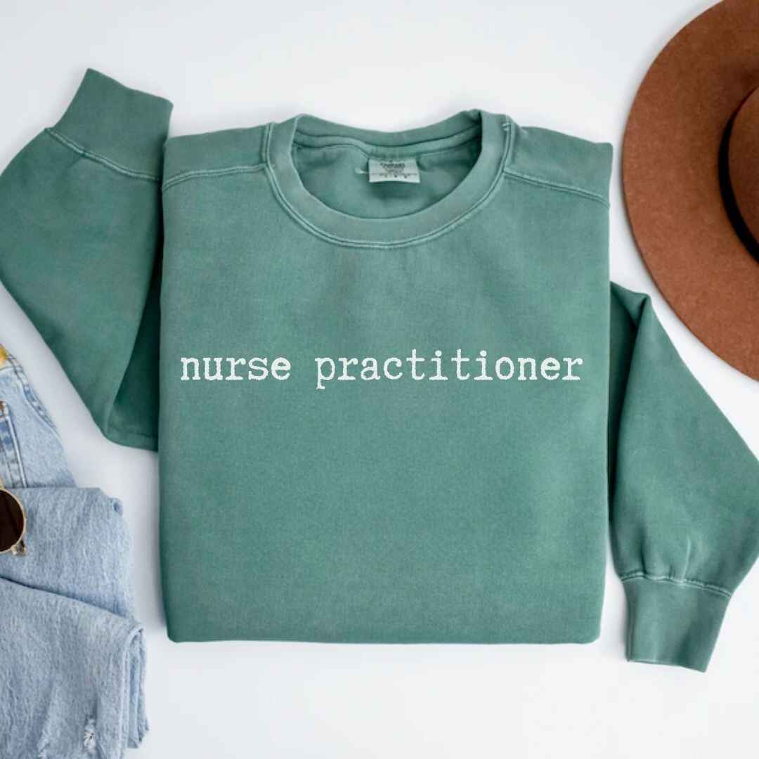 Nurse Practitioner Minimalist Sweatshirt