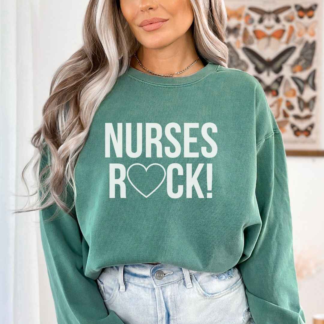 Nurses Rock Sweatshirt