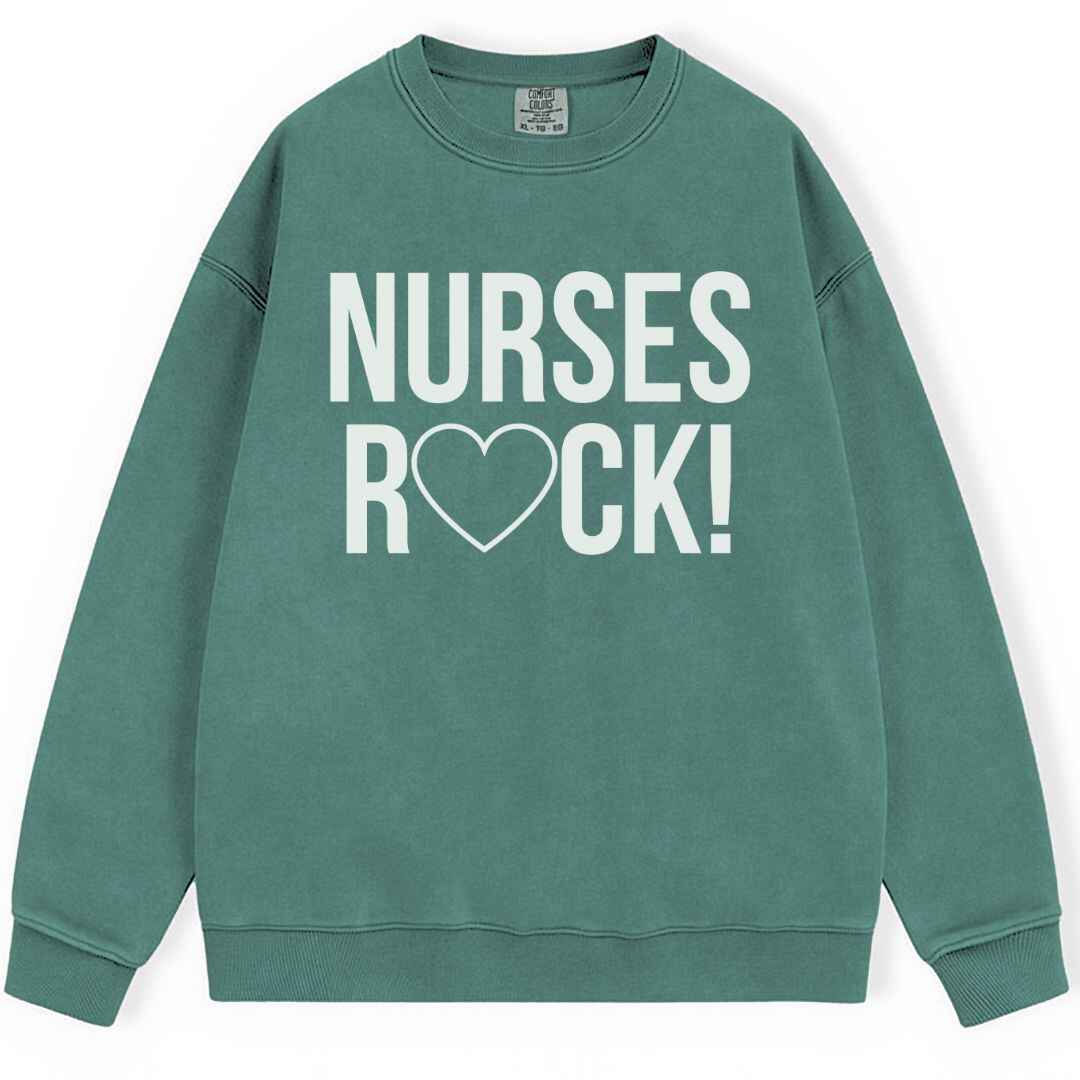 Nurses Rock Sweatshirt