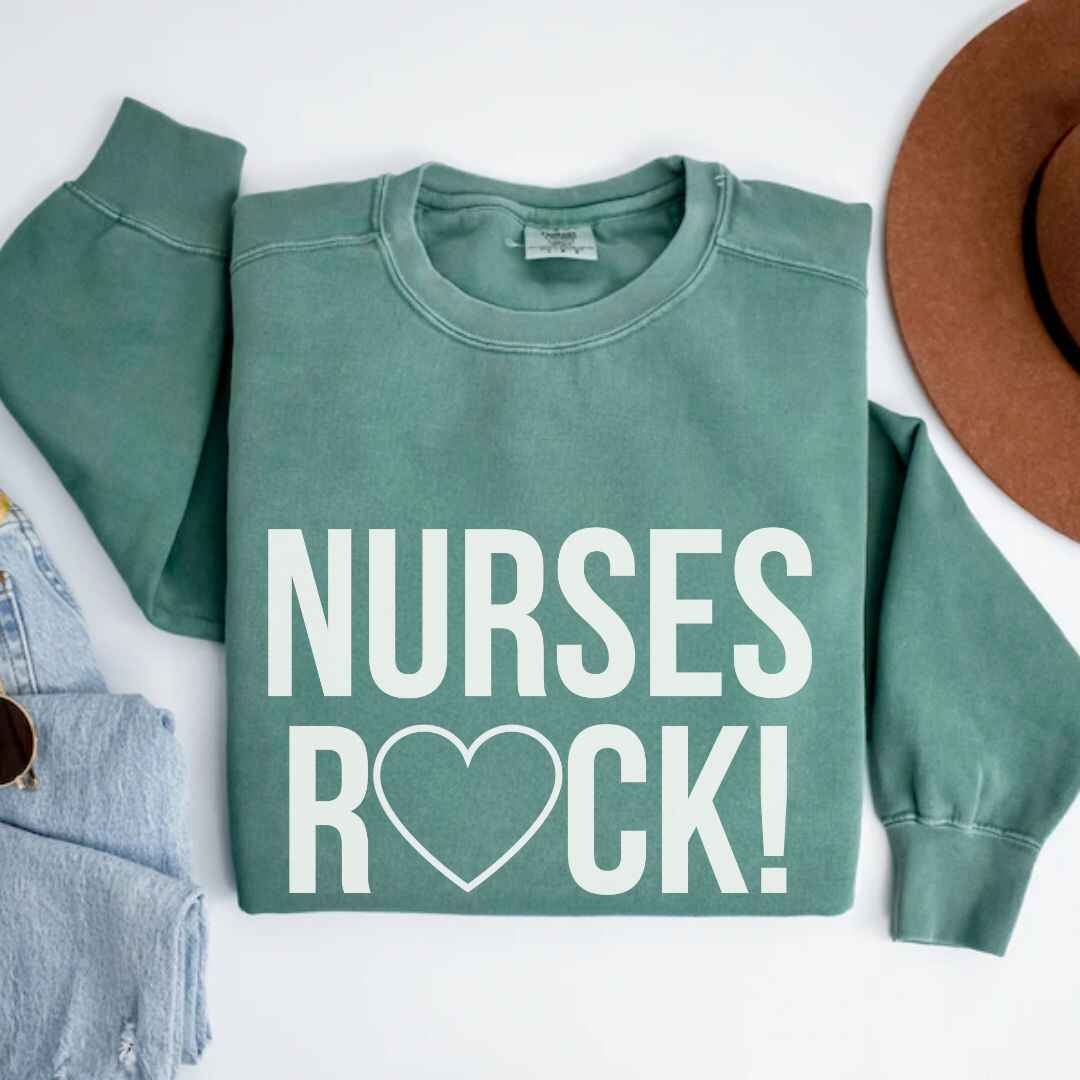 Nurses Rock Sweatshirt