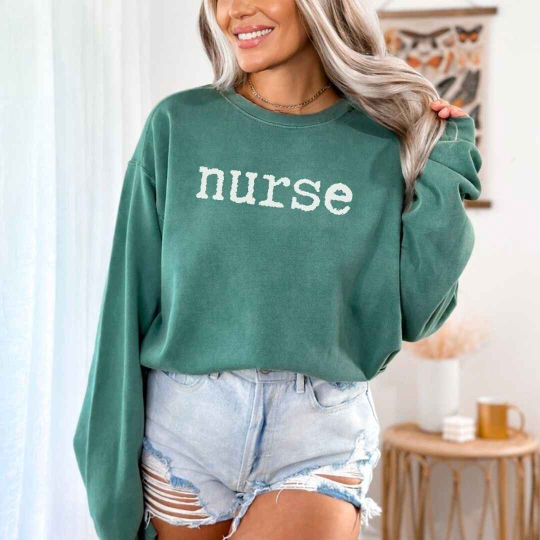 General Nurse Minimalist Nurse Sweatshirt