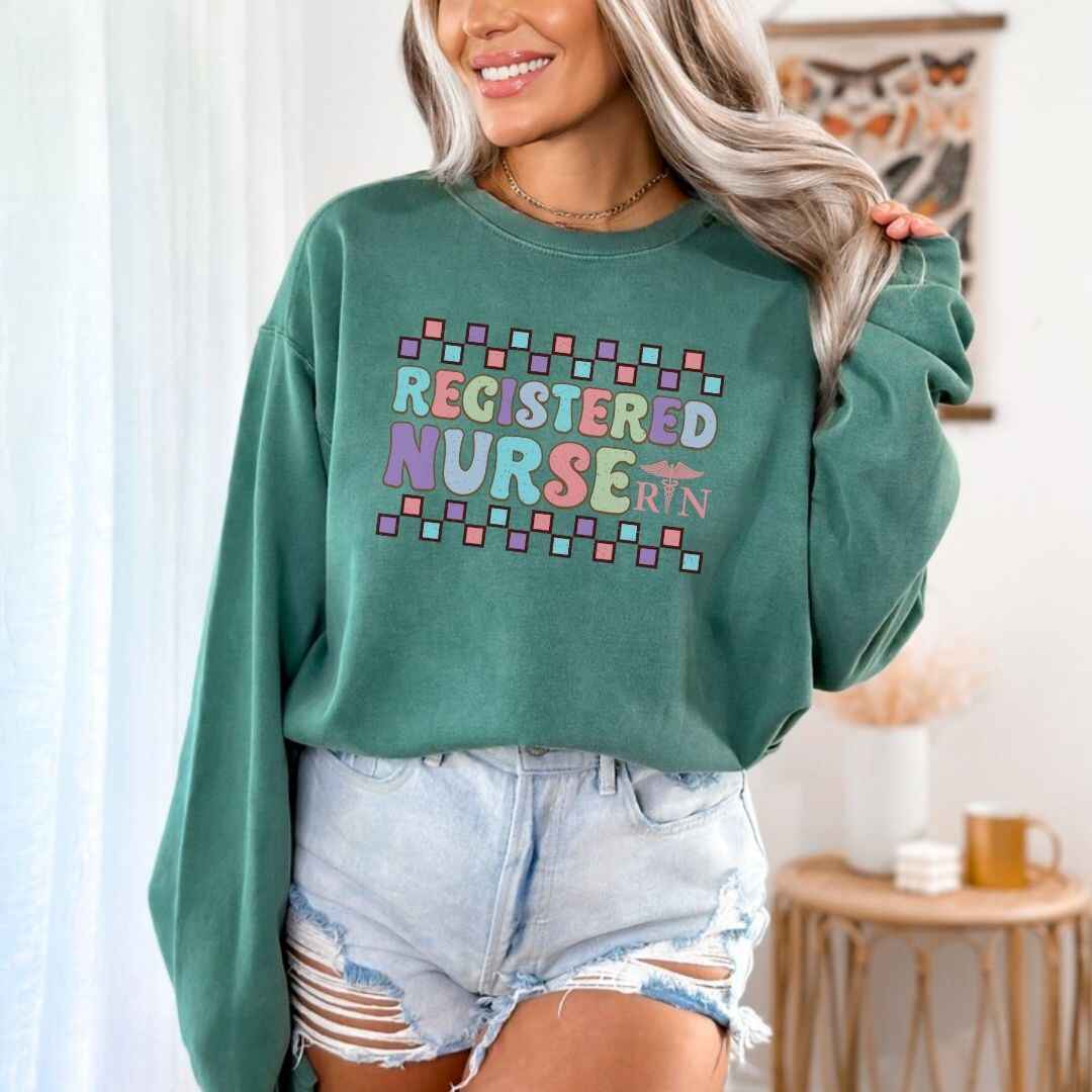 Registered Nurse Retro Sweatshirt