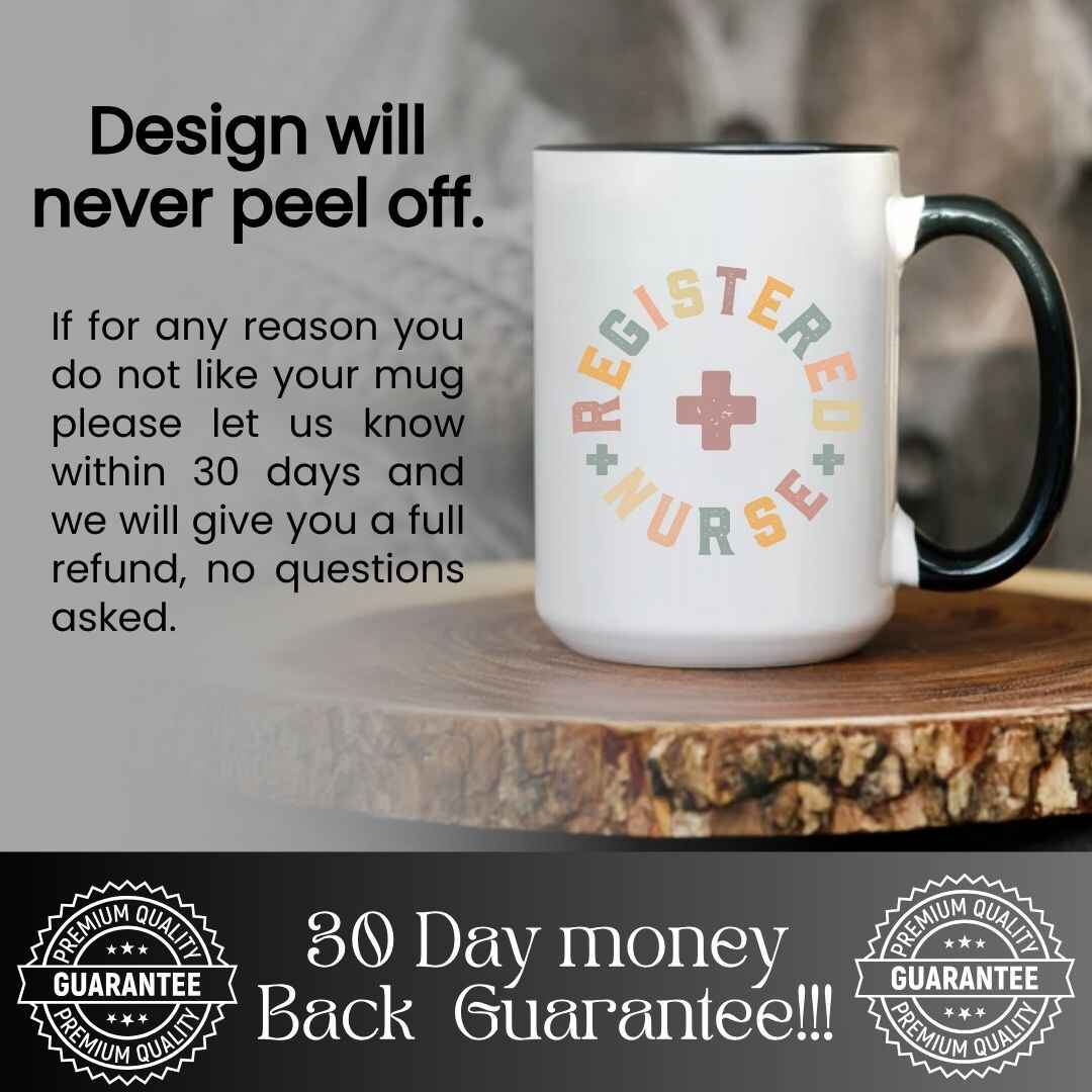 Distressed Registered Nurse Mug