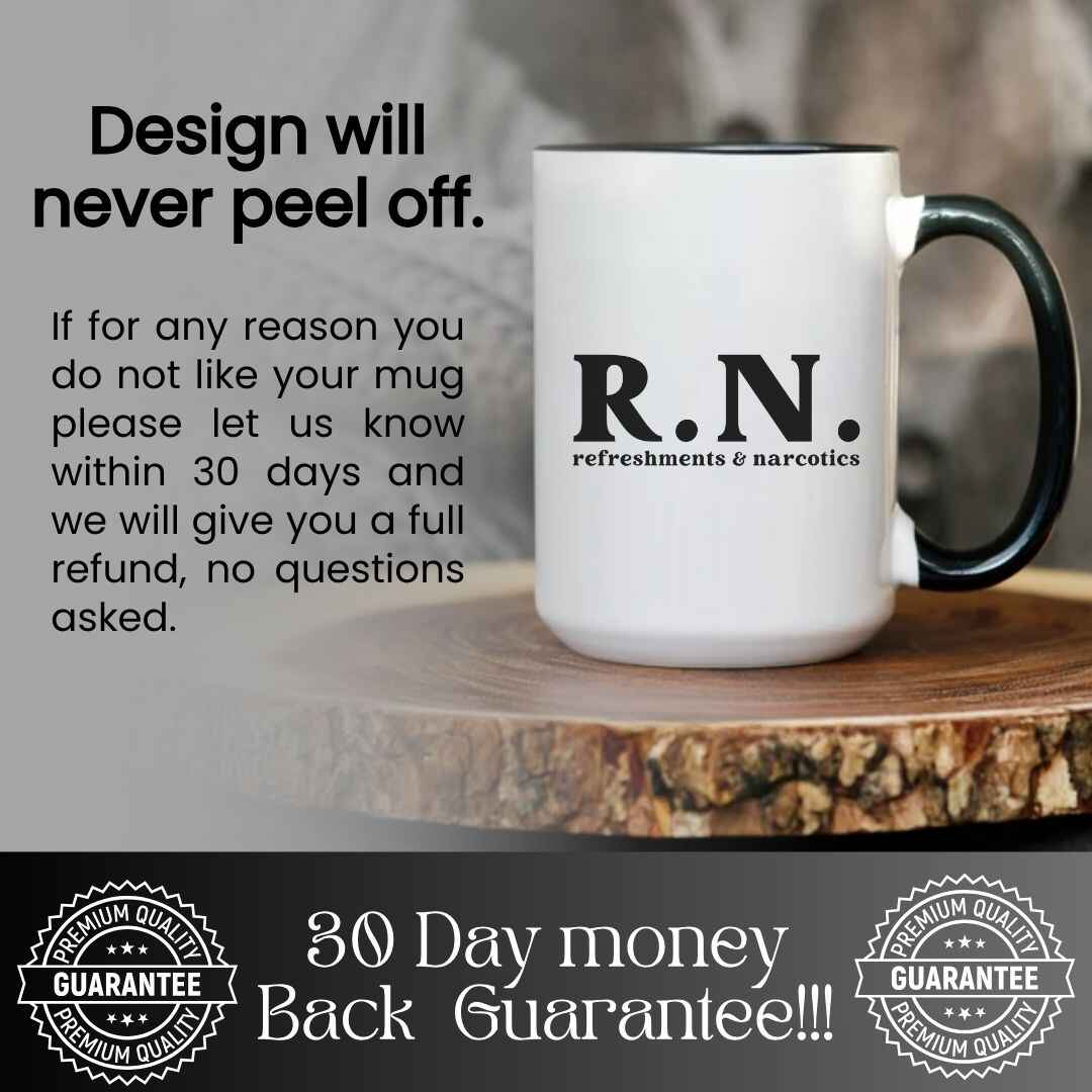 Refreshments & Narcotics Funny Mug