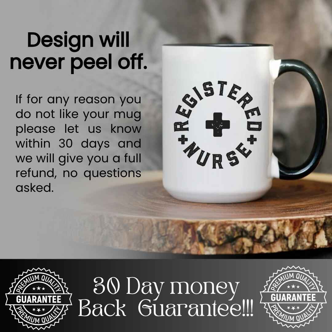 Rustic Registered Nurse Mug