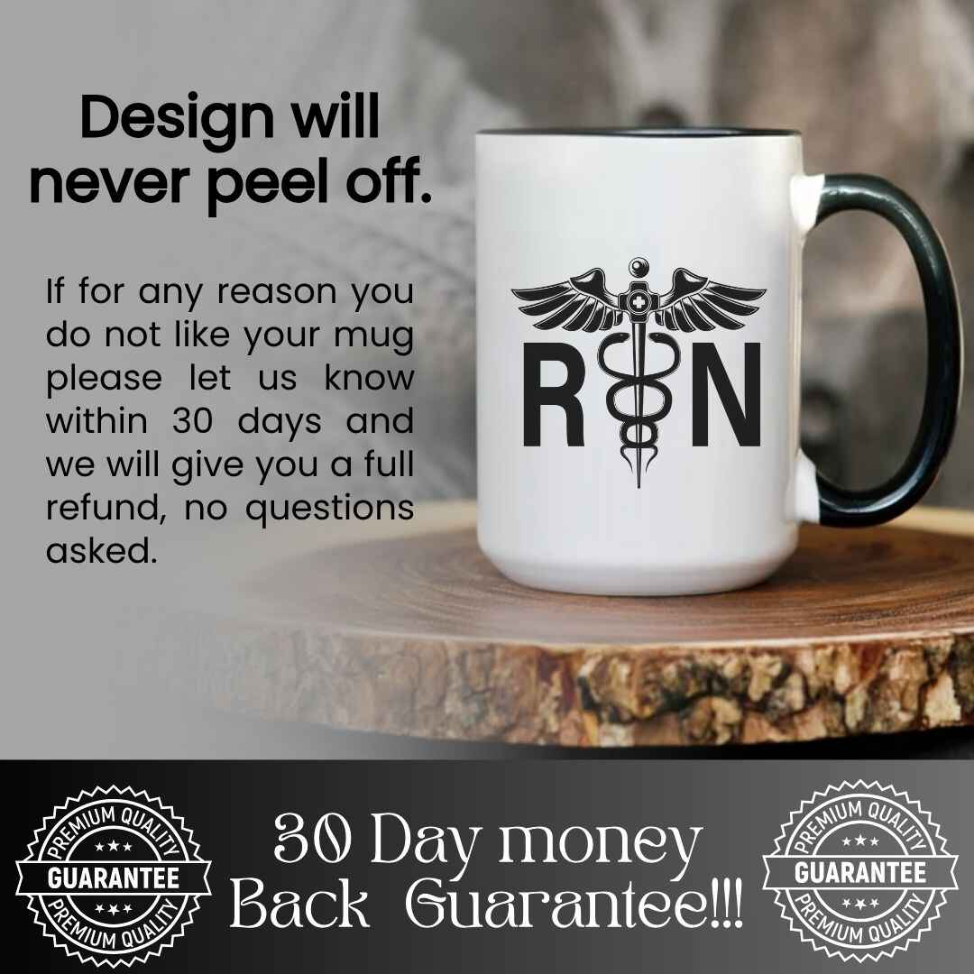 Registered Nurse _Medical Caduceus Symbol_ Mug