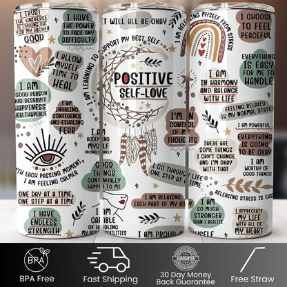 Positive Self-Love 20oz Tumbler