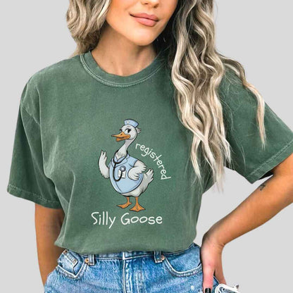 Registered Silly Goose Funny T-shirt