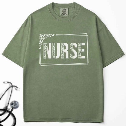 Nurse Leopard Print T-shirt