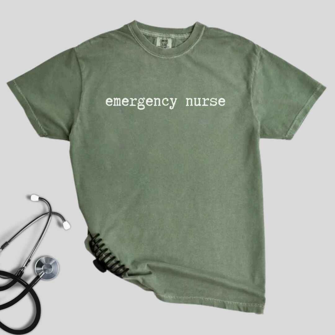 Emergency Nurse Minimalist T-shirt