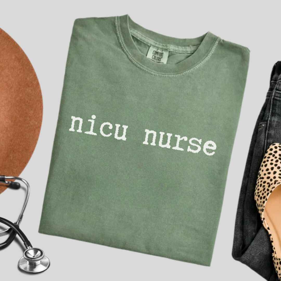 Nicu Neonatal Nurse Minimalist T-shirt