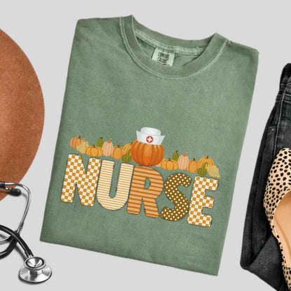 General Nurse Pumpkin Fall T-shirt