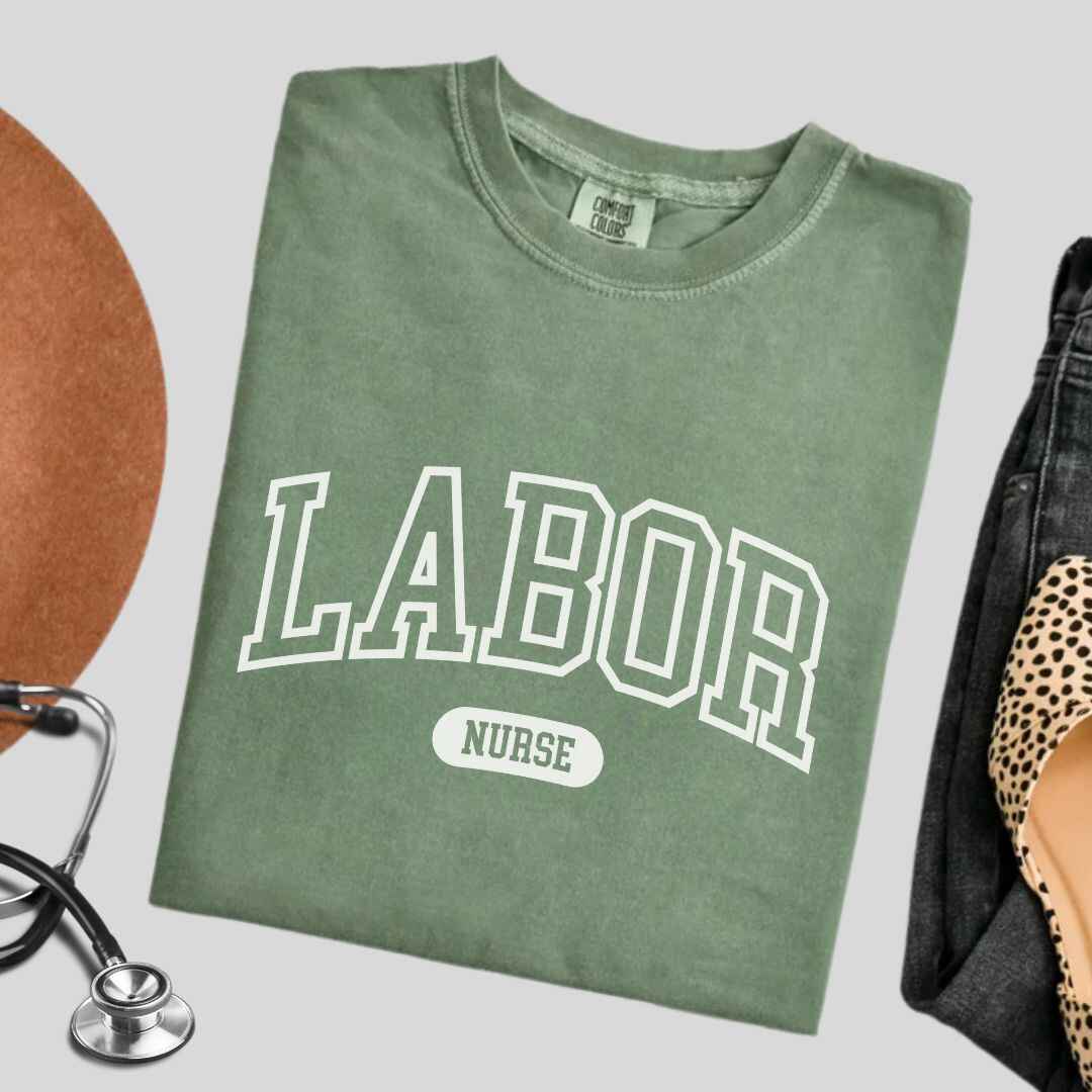 Labor And Delivery L&D Nurse College T-shirt