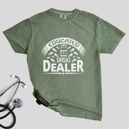 Educated Drug Dealer Funny T-shirt