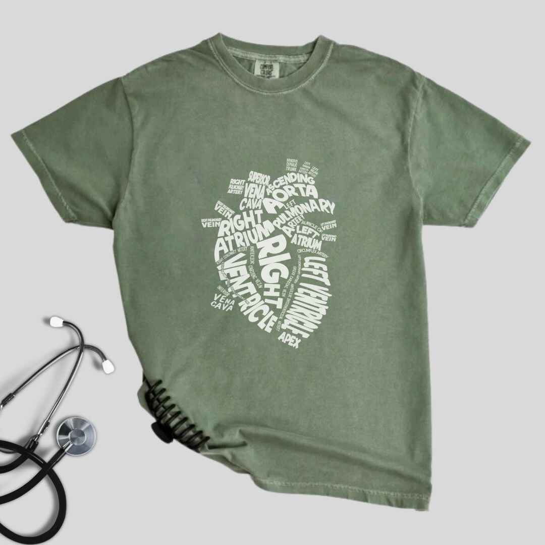 Heart Anatomy T-shirt