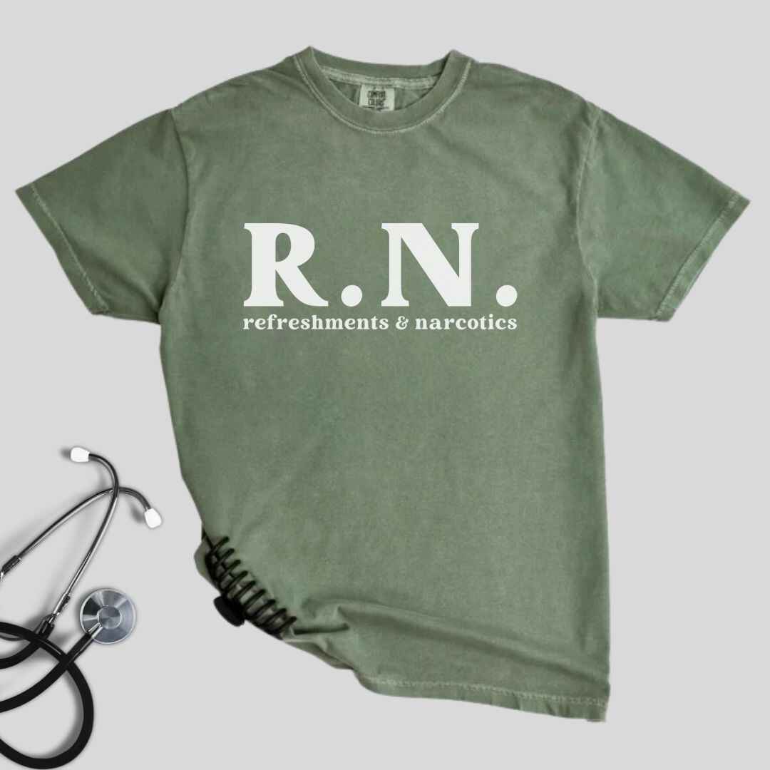 Refreshments & Narcotic Funny T-shirt