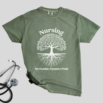 Nursing, My Passion, Purpose & Pride T-shirt