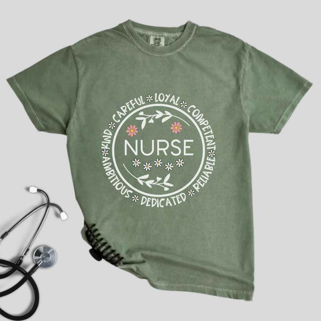 Careful, Loyal, Competent Nurse T-shirt