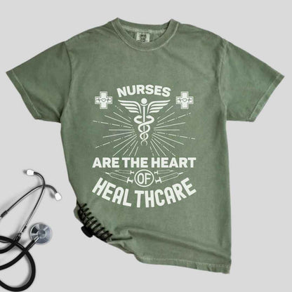 Nurses Are The Heart Of Healthcare T-shirt